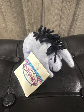 Disney's Winnie The Pooh Mini Classic Eeyore 4.5" Plush Toy With Original Tag